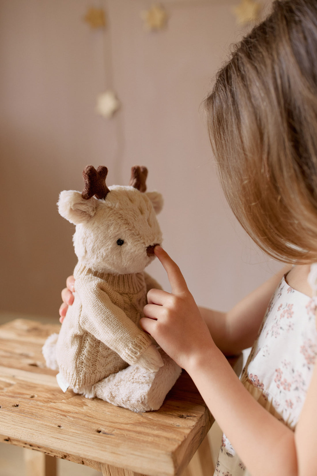 Snuggle Bunnies - Fable The Cosy Deer Childrens Toy from Jamie Kay NZ