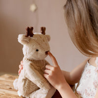 Snuggle Bunnies - Fable The Cosy Deer Childrens Toy from Jamie Kay NZ