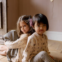 Penny Knitted Cardigan - Penny Flower Jacquard Childrens Cardigan from Jamie Kay NZ