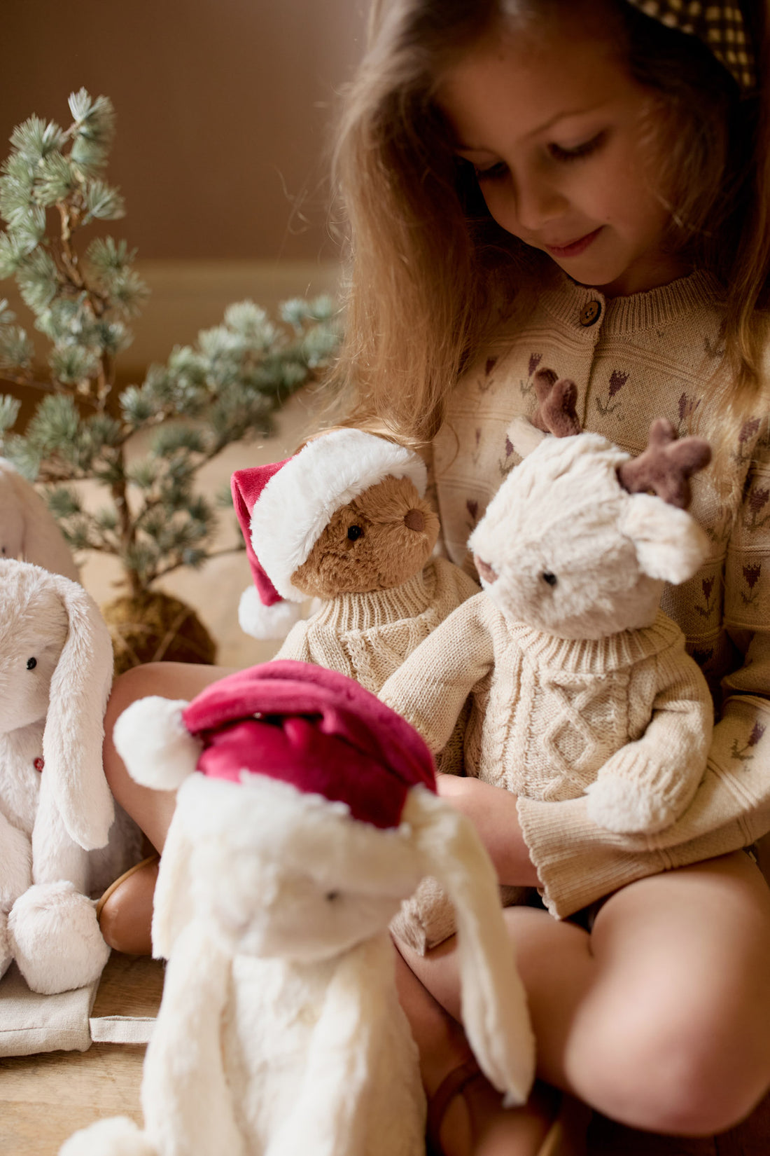 Snuggle Bunnies - Christmas Georgie Childrens Toy from Jamie Kay NZ