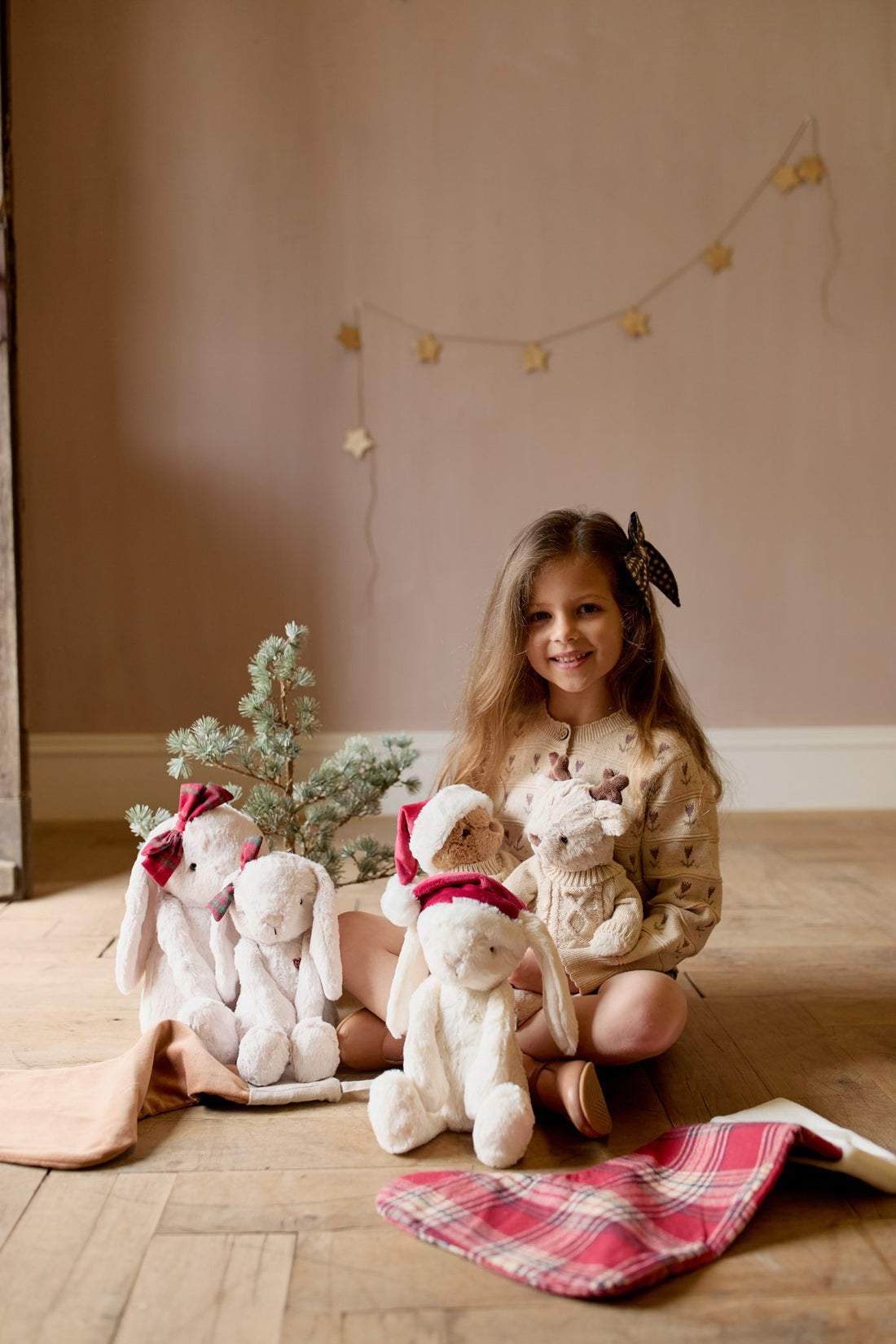 Snuggle Bunnies - Fable The Cosy Deer Childrens Toy from Jamie Kay NZ