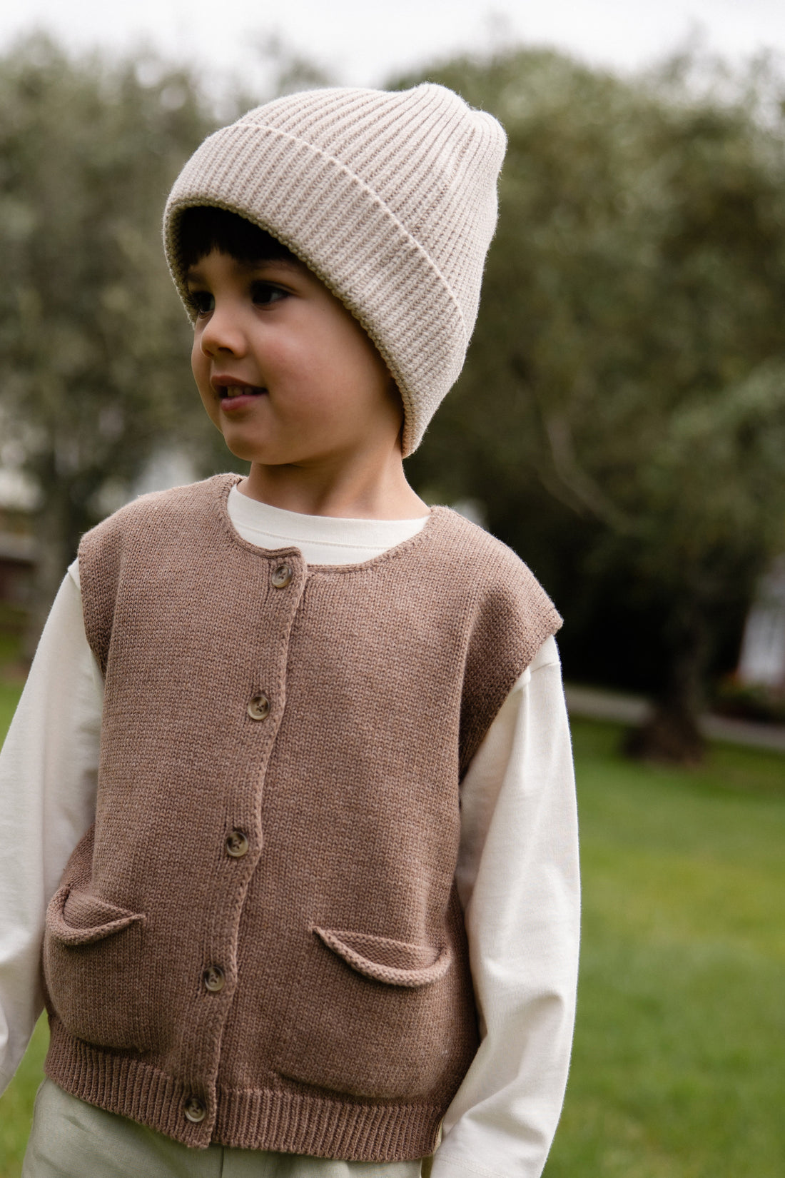 Flynn Vest - Doe Childrens Vest from Jamie Kay NZ