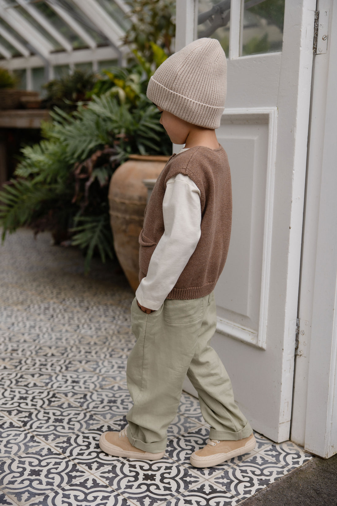 Flynn Vest - Doe Childrens Vest from Jamie Kay NZ