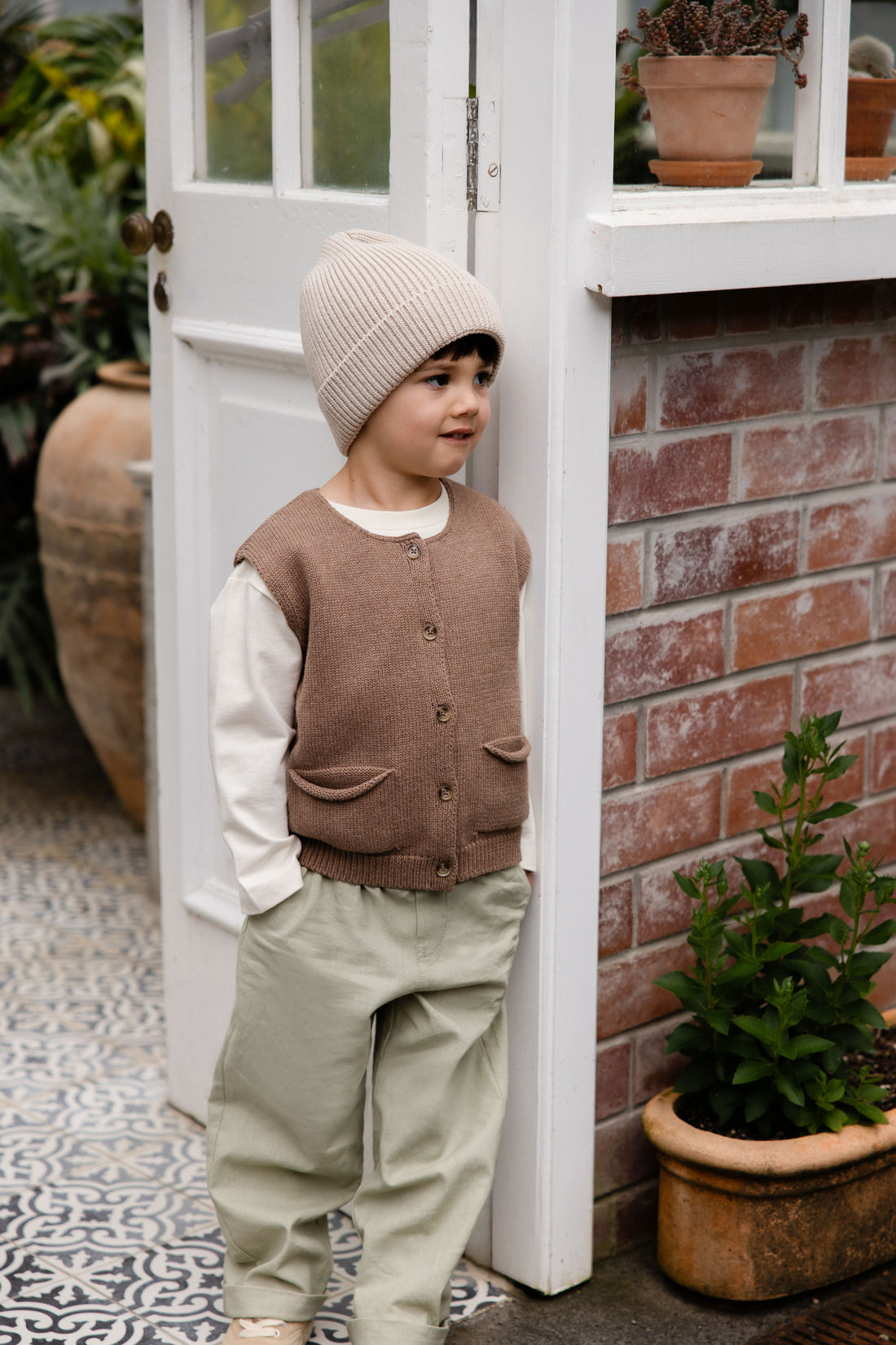 Flynn Vest - Doe Childrens Vest from Jamie Kay NZ