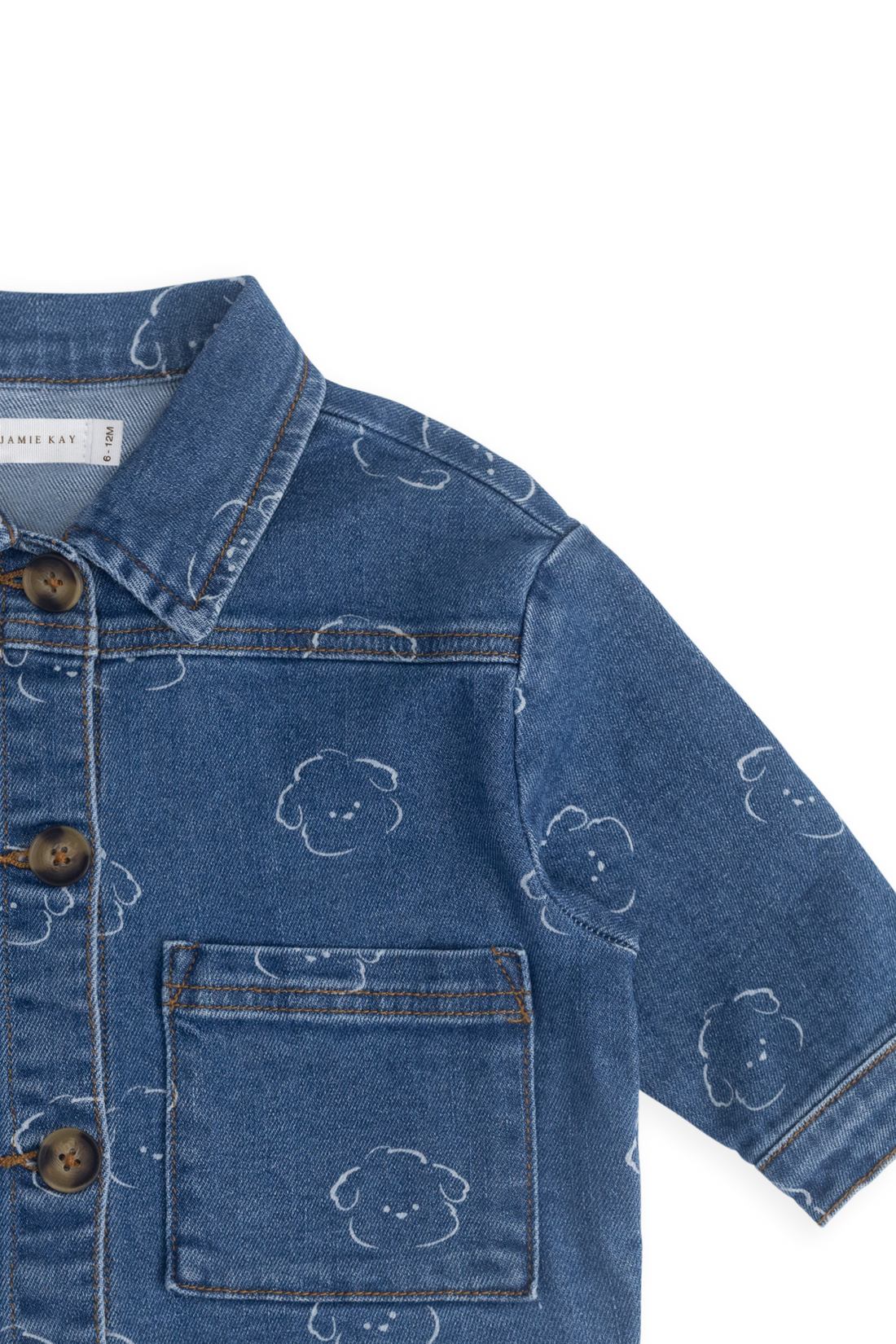 Axel Jacket - Haru Denim Childrens Jacket from Jamie Kay NZ