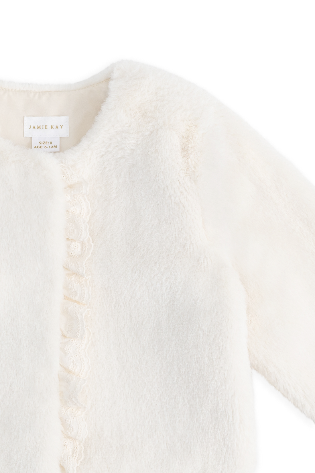 Bowie Jacket - Vanilla Childrens Footwear from Jamie Kay NZ