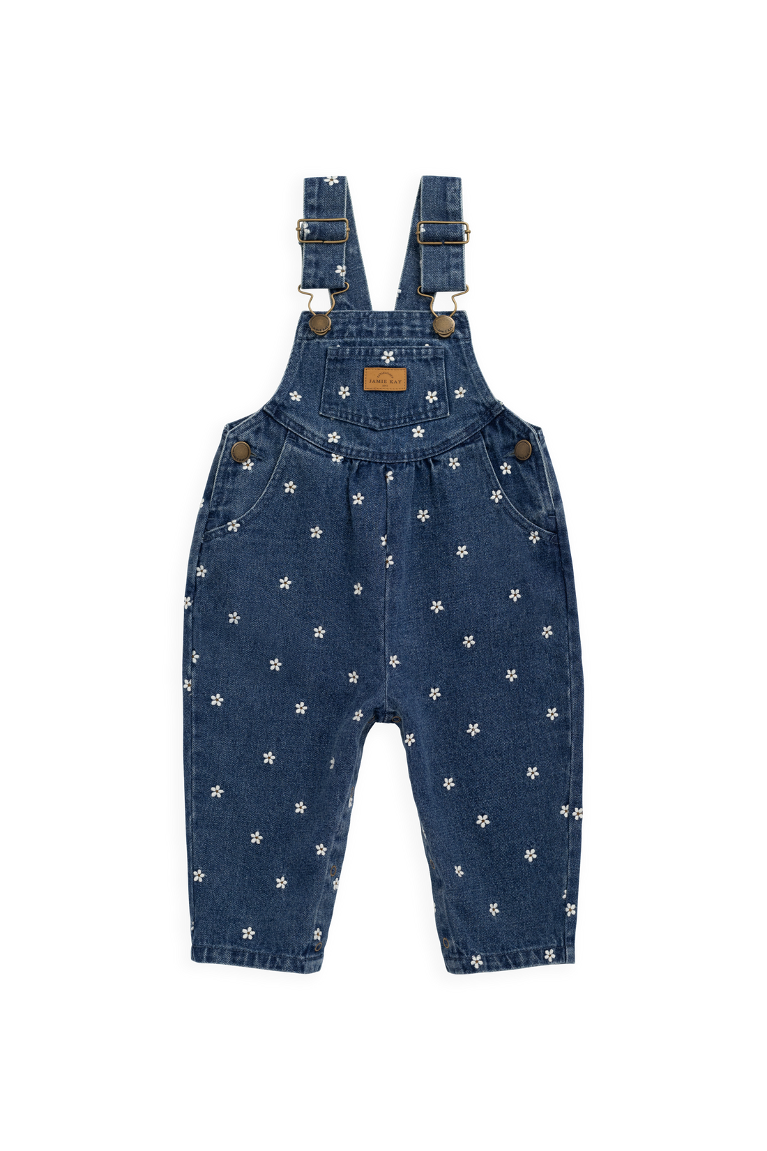 Cecil Overall - Josie Floral Denim Childrens Overall from Jamie Kay NZ