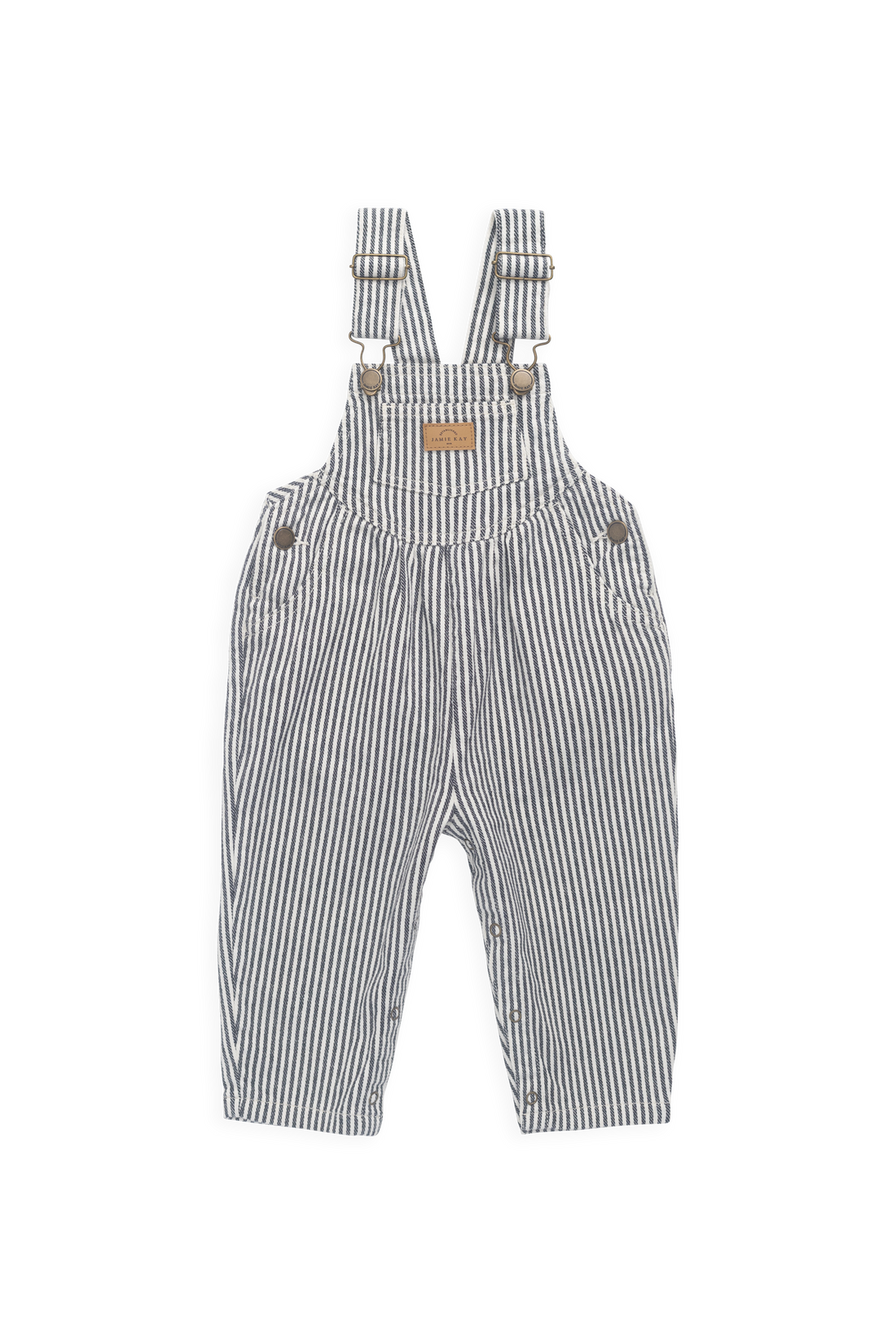 Cecil Overall - Sailor Stripe Eclipse/Cloud Childrens Overall from Jamie Kay NZ