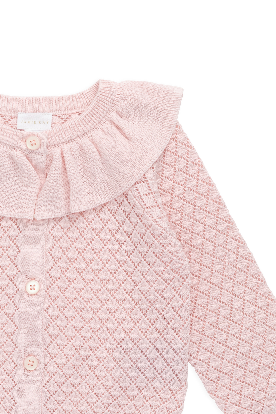 Mary Cardigan - Cotton Candy Childrens Cardigan from Jamie Kay NZ