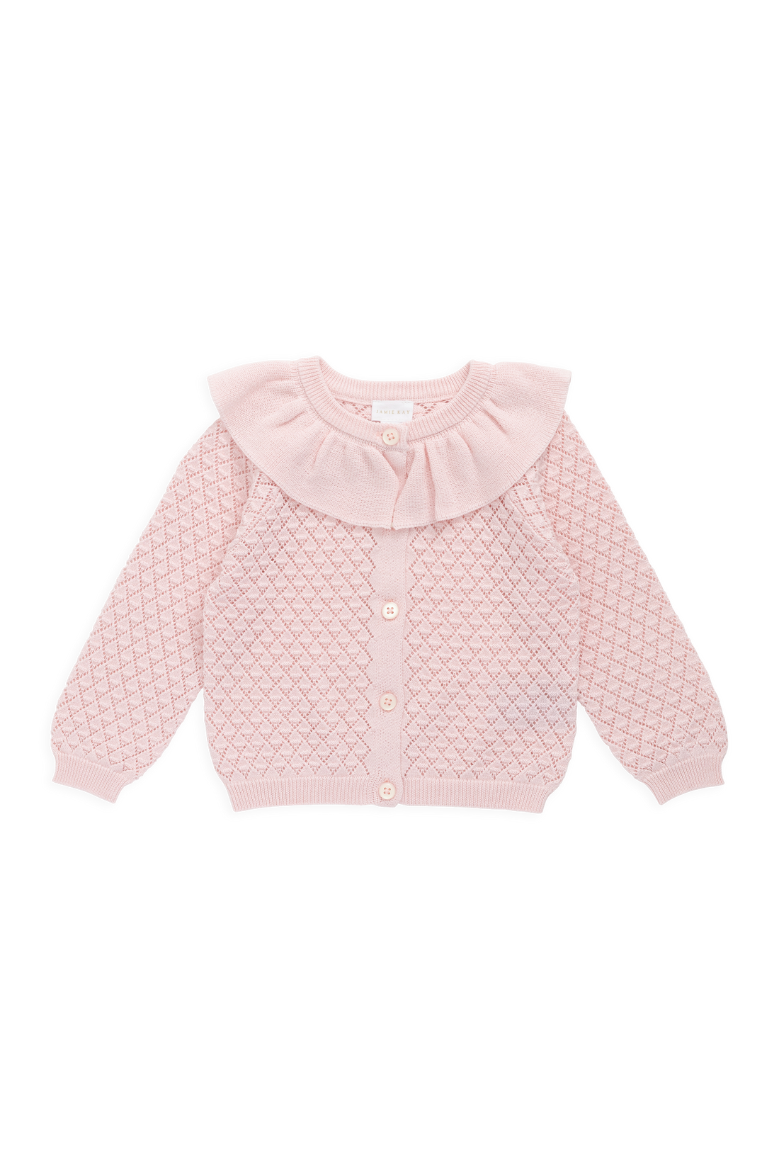 Mary Cardigan - Cotton Candy Childrens Cardigan from Jamie Kay NZ