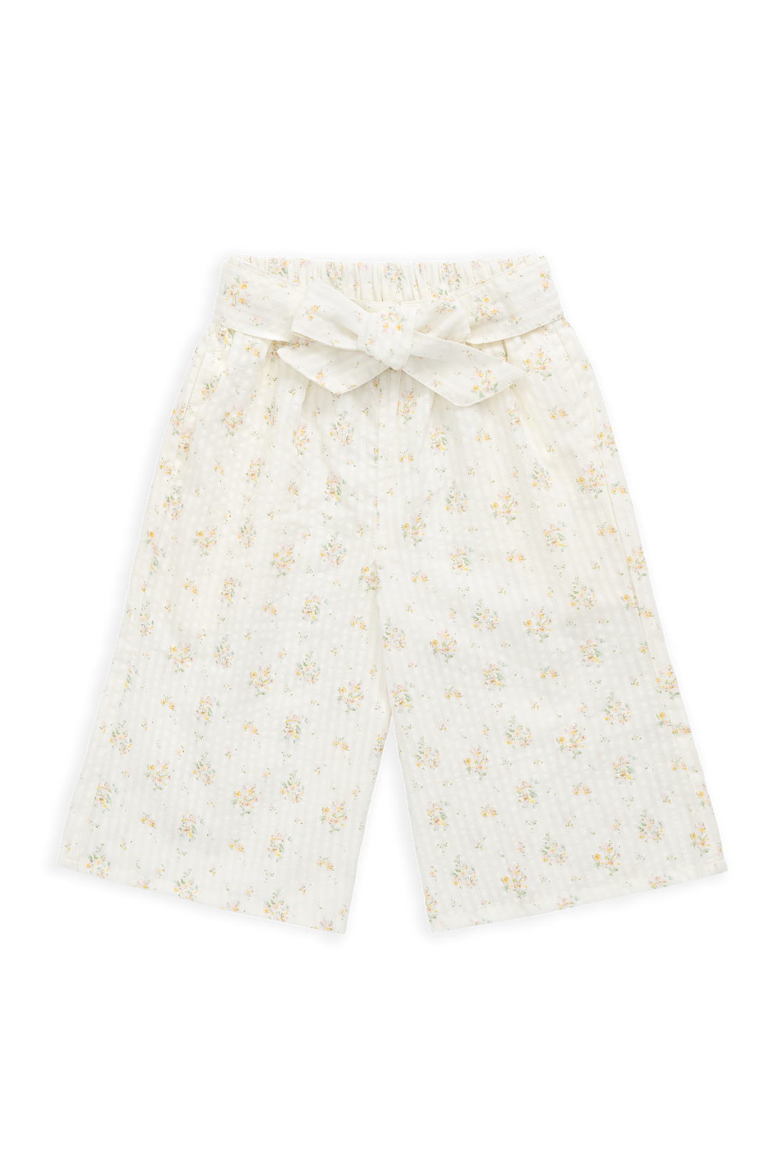 Organic Cotton Cosette Pant - Justine Parchment Childrens Pant from Jamie Kay NZ