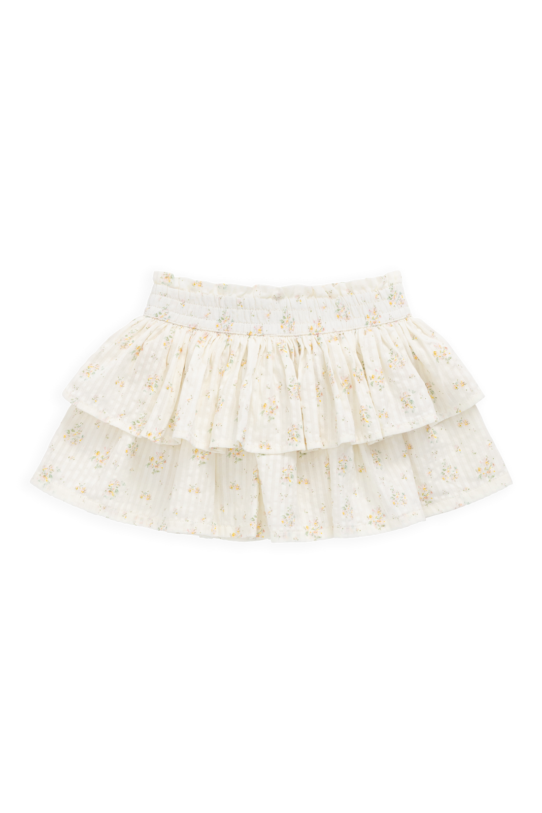Organic Cotton Cosette Skirt - Justine Parchment Childrens Skirt from Jamie Kay NZ