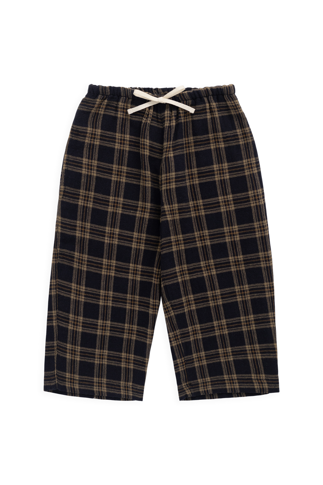 Organic Cotton Kenji Pant - Woodland Check Childrens Pant from Jamie Kay NZ