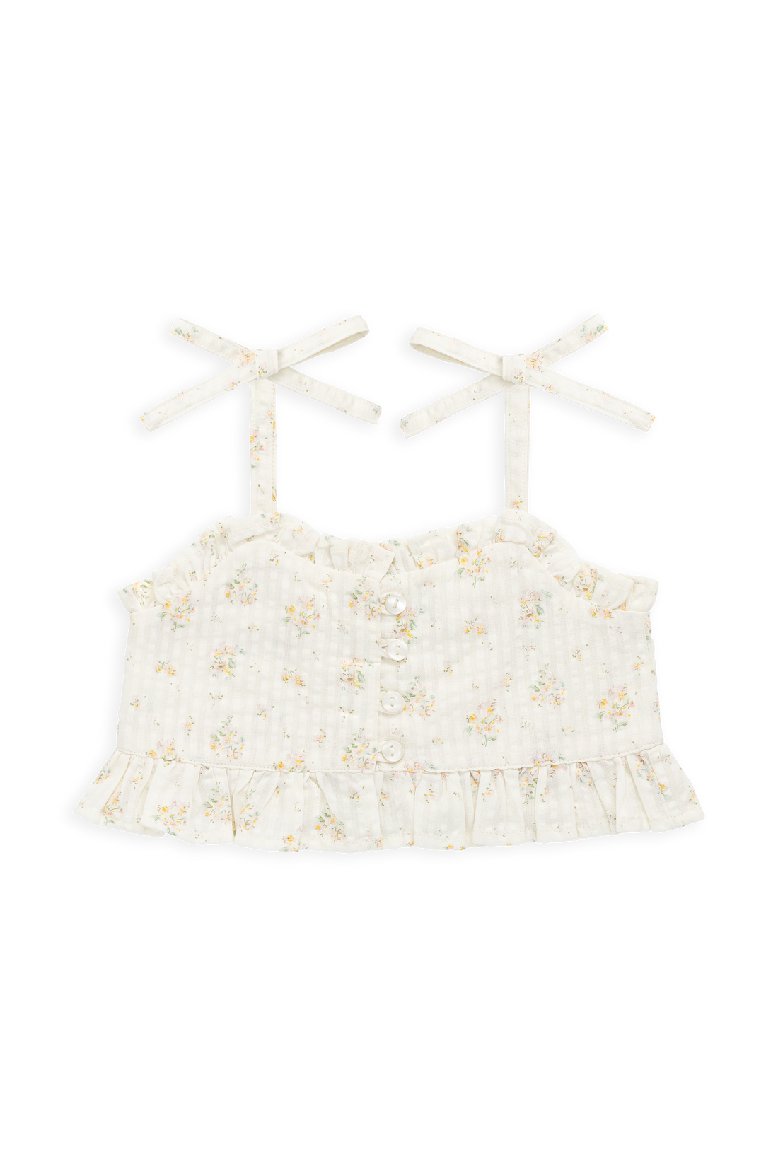 Organic Cotton Mirabel Top - Justine Parchment Childrens Top from Jamie Kay NZ