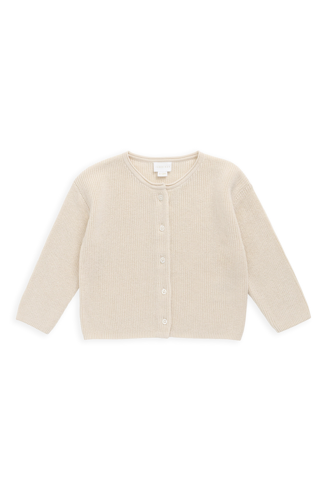 Sally Cardigan - Vanilla Childrens Cardigan from Jamie Kay NZ