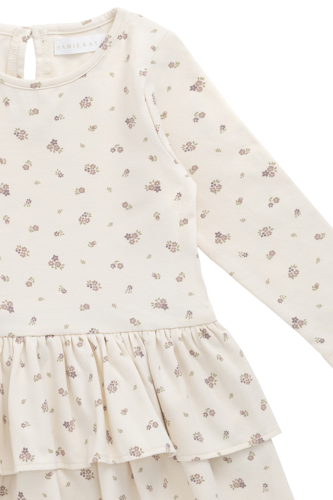 Organic Cotton Fayette Dress - Irina Tofu Childrens Dress from Jamie Kay NZ