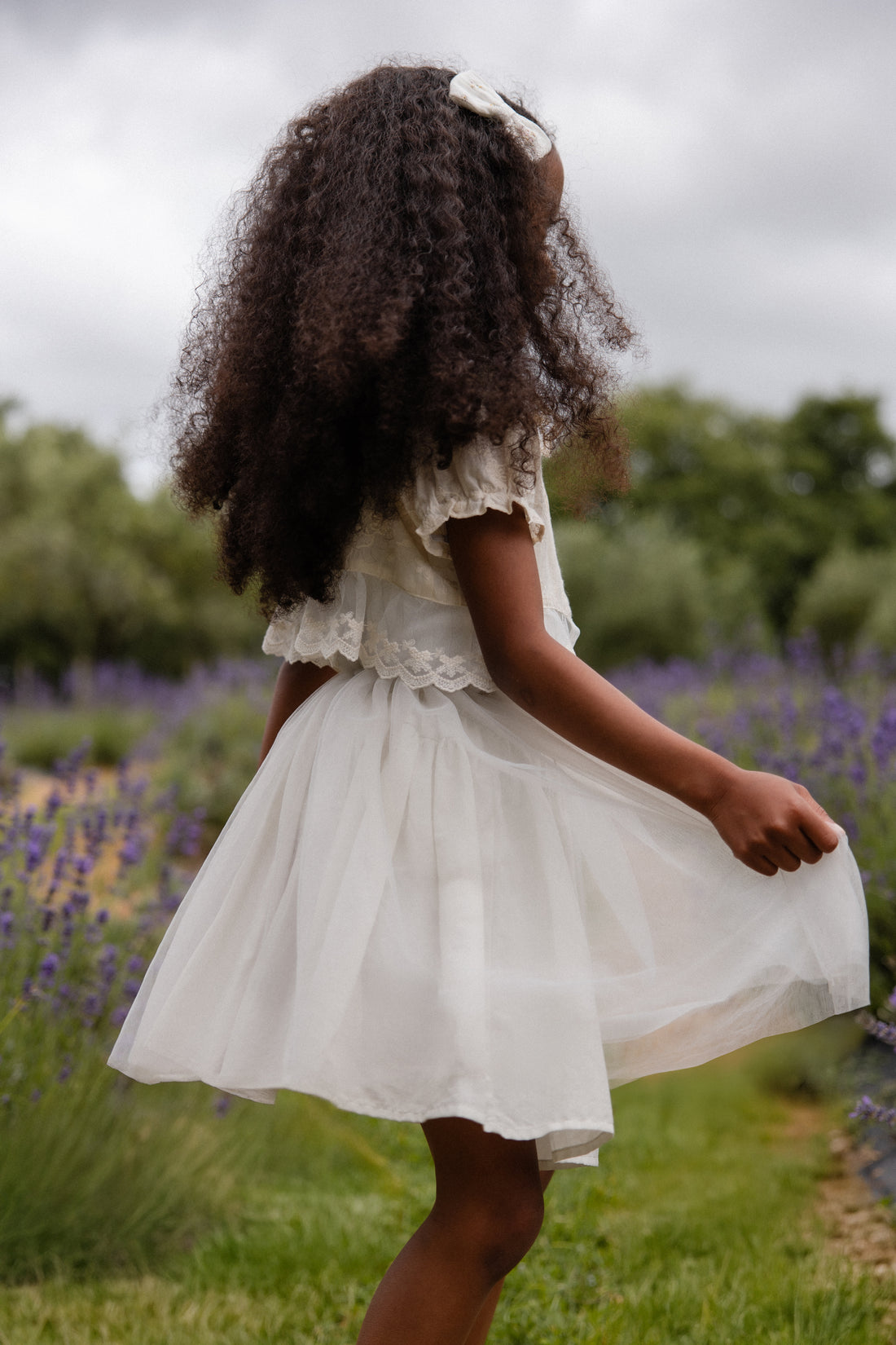 Lucille Skirt - Sea Childrens Skirt from Jamie Kay NZ