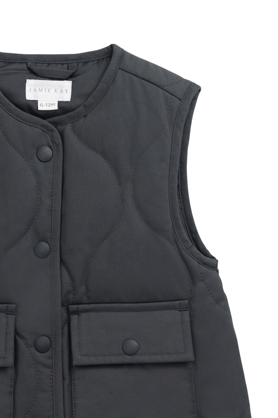 Arie Puffer Vest - Arctic Childrens Jacket from Jamie Kay NZ