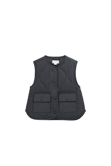 Arie Puffer Vest - Arctic Childrens Jacket from Jamie Kay NZ