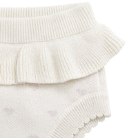 Celine Bloomer - Whisper White Little Love Childrens Bloomer from Jamie Kay NZ