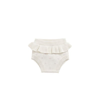 Celine Bloomer - Whisper White Little Love Childrens Bloomer from Jamie Kay NZ