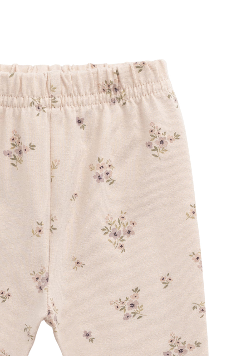 Organic Cotton Everyday Legging - Goldie Bouquet Pink Tint Childrens Legging from Jamie Kay NZ