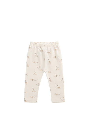 Organic Cotton Everyday Legging - Kitten and His Kites Childrens Legging from Jamie Kay NZ