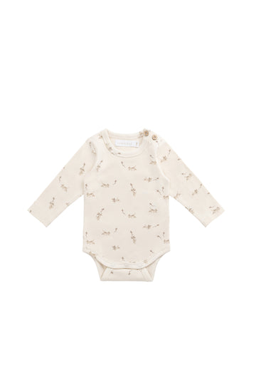 Organic Cotton Fernley Bodysuit - Kitten and His Kites Childrens Bodysuit from Jamie Kay NZ