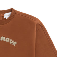 Organic Cotton Georgie Sweatshirt - Mon Petite Amour Ginger Childrens Top from Jamie Kay NZ