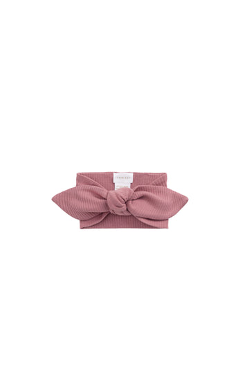 Organic Cotton Modal Lilian Headband - Rose Garden Childrens Headband from Jamie Kay NZ