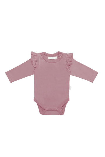 Organic Cotton Ana Bodysuit - Lillium Childrens Bodysuit from Jamie Kay NZ