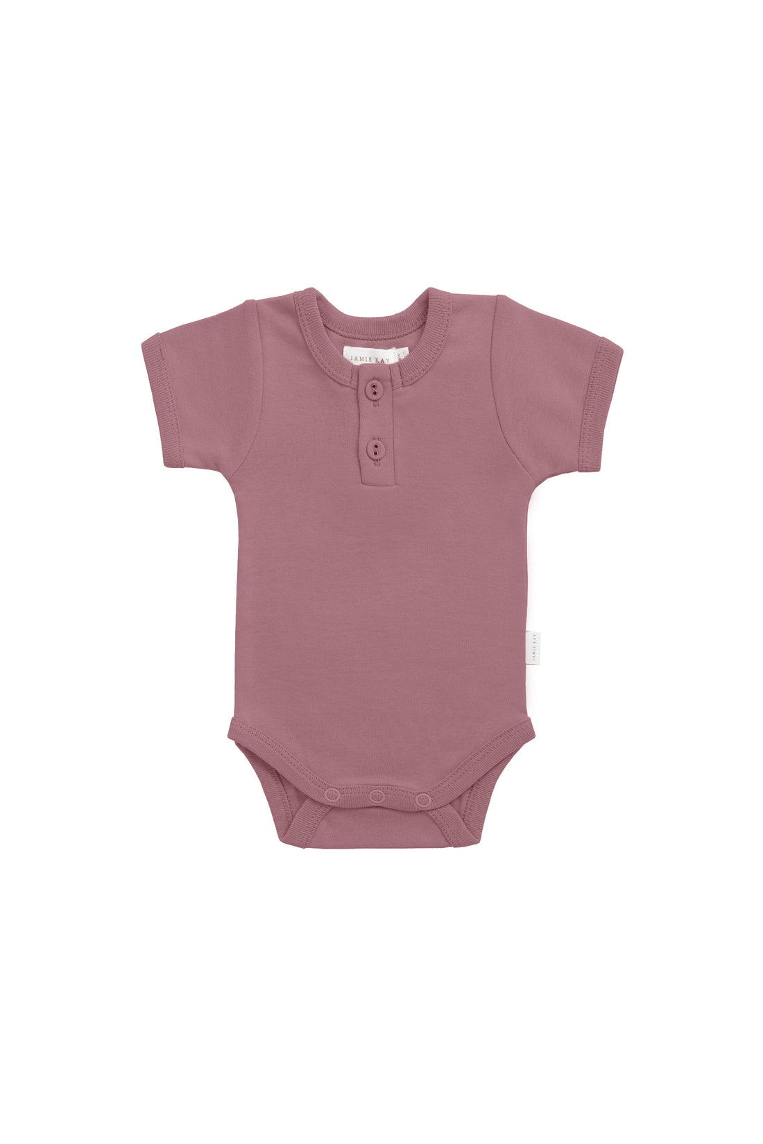 Organic Cotton Benny Tee Bodysuit - Lillium Childrens Bodysuit from Jamie Kay NZ