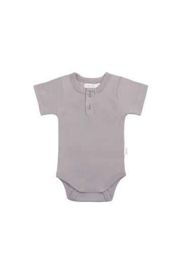 Organic Cotton Benny Tee Bodysuit - Moon Childrens Bodysuit from Jamie Kay NZ