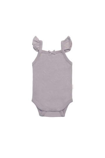 Organic Cotton Bettina Bodysuit - Moon Childrens Bodysuit from Jamie Kay NZ