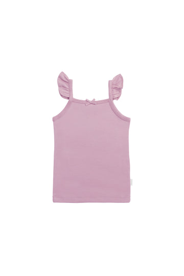 Organic Cotton Bettina Singlet - Lily Childrens Singlet from Jamie Kay NZ