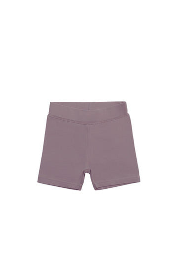 Organic Cotton Bike Short - Twilight Childrens Shorts from Jamie Kay NZ