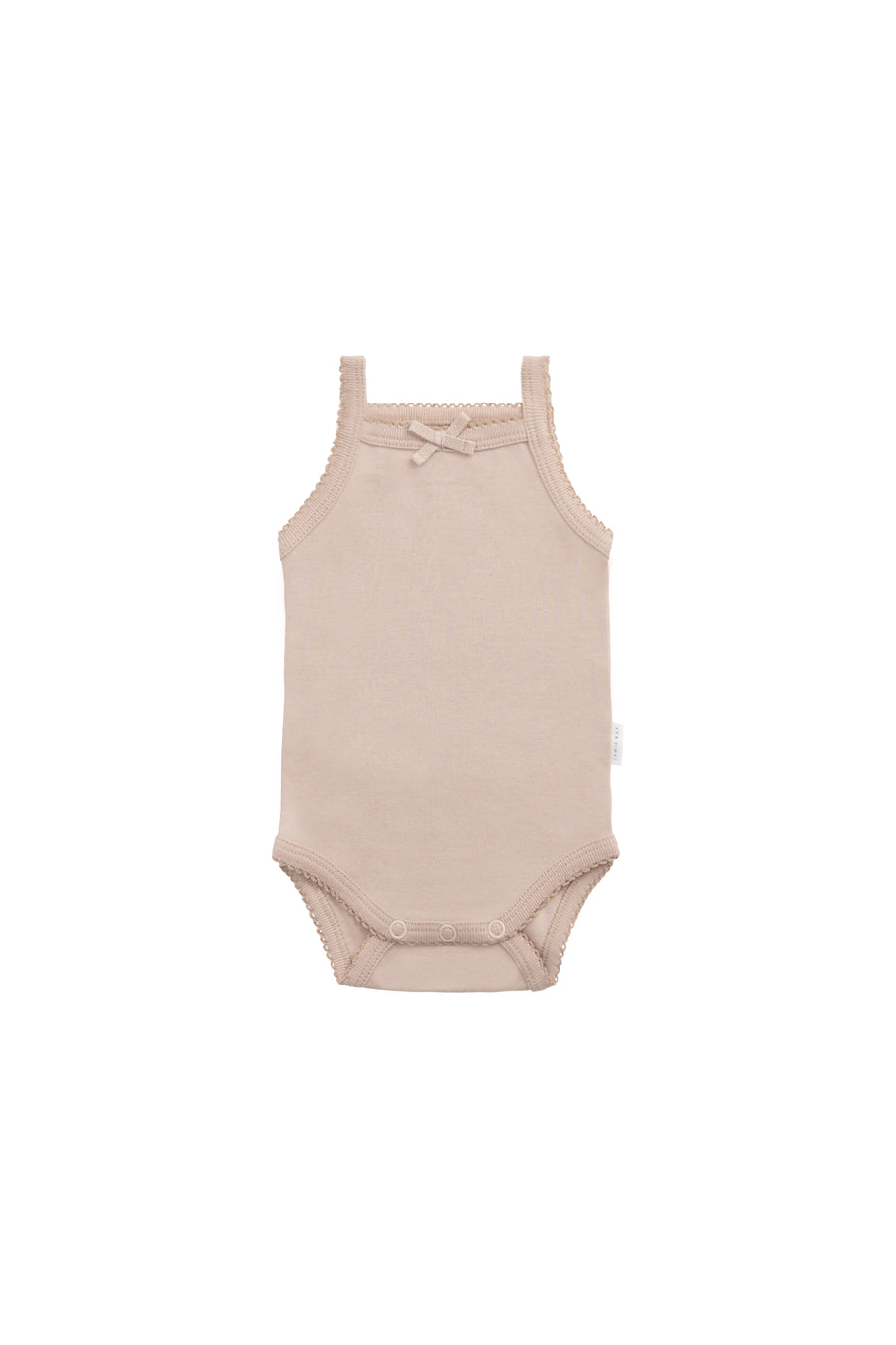 Organic Cotton Bridget Singlet Bodysuit - Blushing Berry Childrens Bodysuit from Jamie Kay NZ