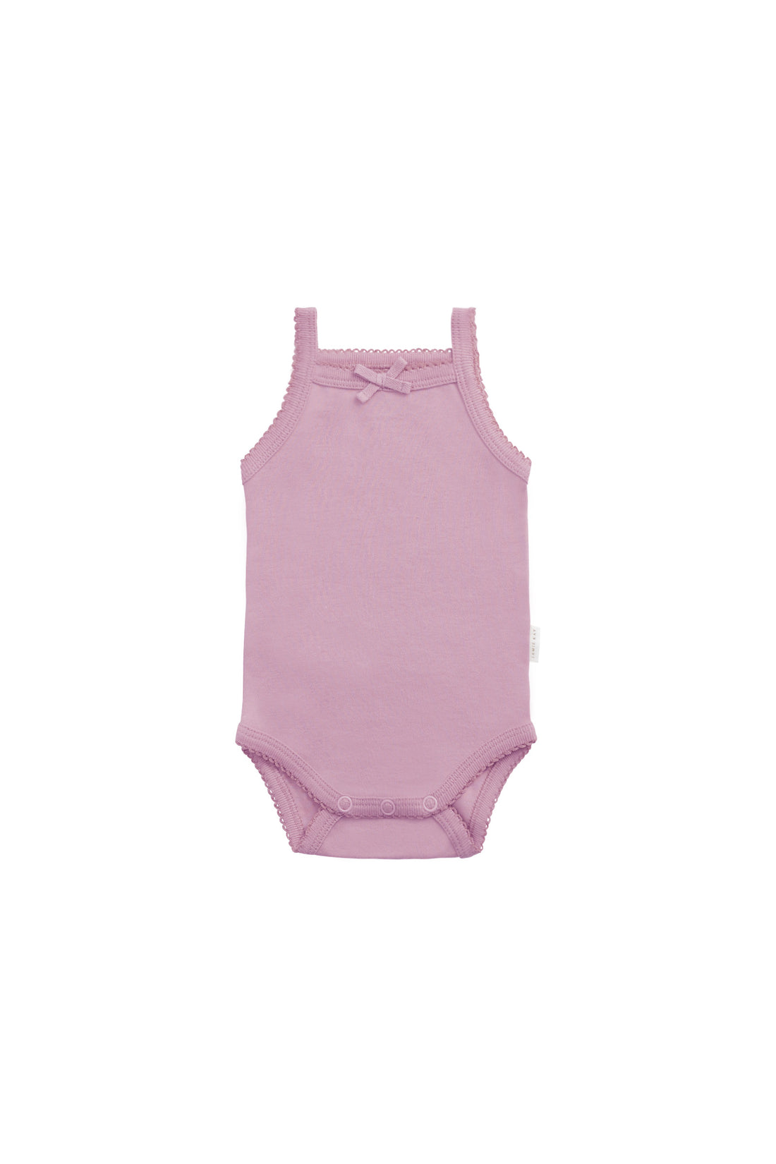 Organic Cotton Bridget Singlet Bodysuit - Lily Childrens Singlet Bodysuit from Jamie Kay NZ