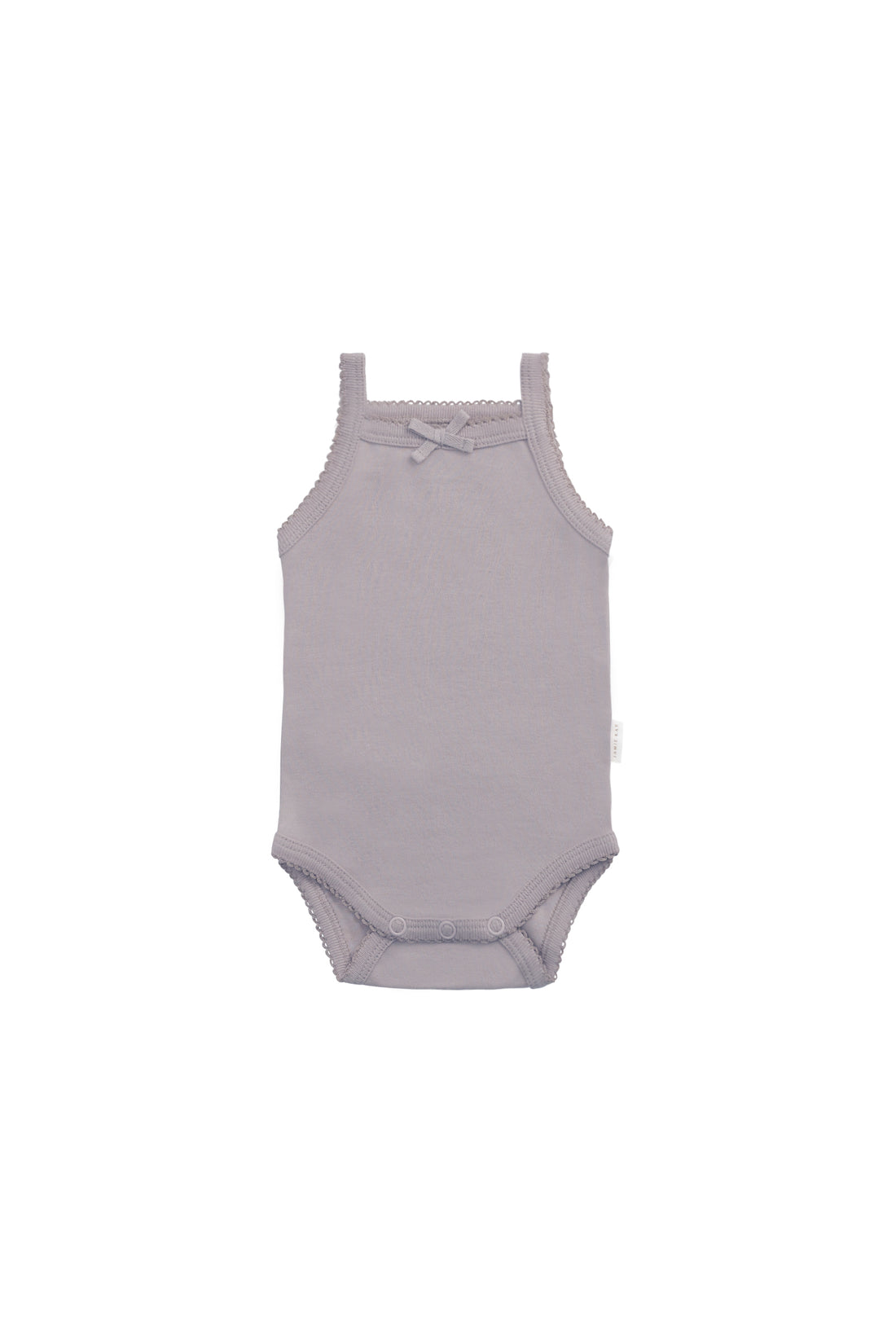 Organic Cotton Bridget Singlet Bodysuit - Moon Childrens Bodysuit from Jamie Kay NZ