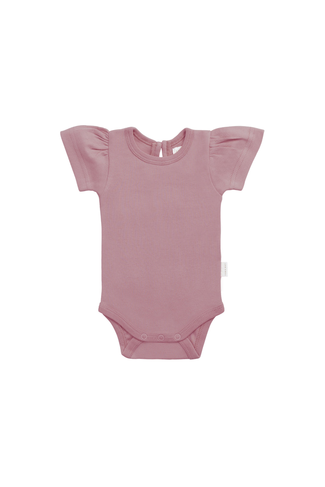 Organic Cotton Cap Sleeve Bodysuit - Lillium Childrens Bodysuit from Jamie Kay NZ