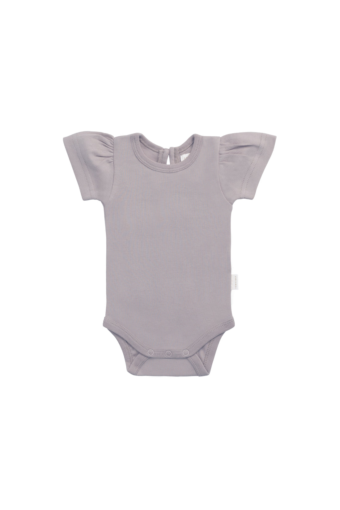 Organic Cotton Cap Sleeve Bodysuit - Moon Childrens Bodysuit from Jamie Kay NZ