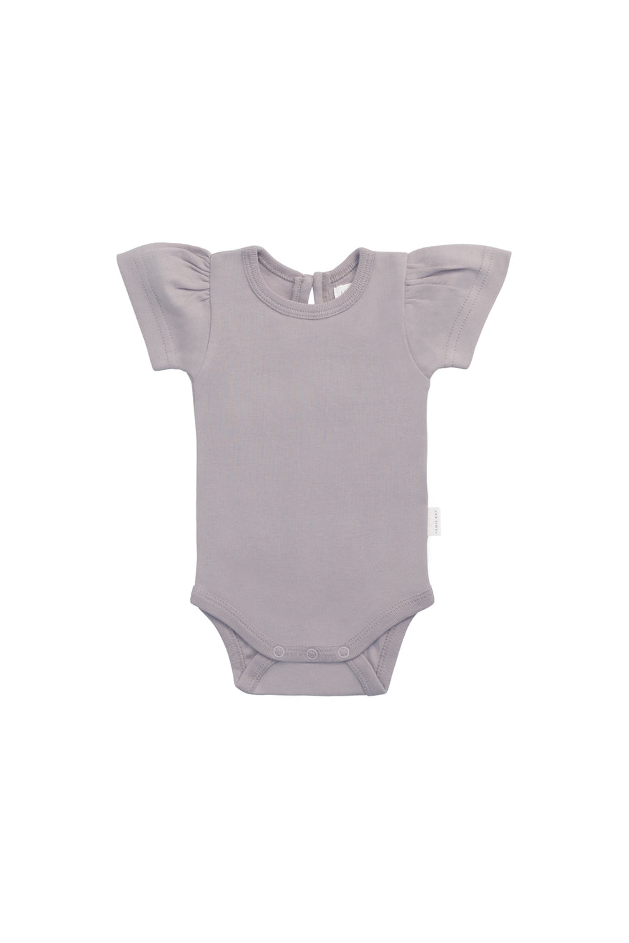 Organic Cotton Cap Sleeve Bodysuit - Moon Childrens Bodysuit from Jamie Kay NZ