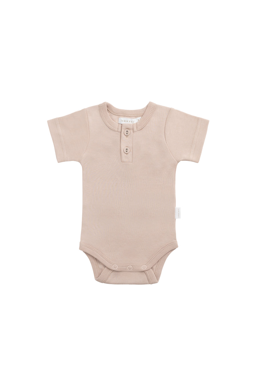 Organic Cotton Darcy Tee Bodysuit - Blushing Berry Childrens Bodysuit from Jamie Kay NZ