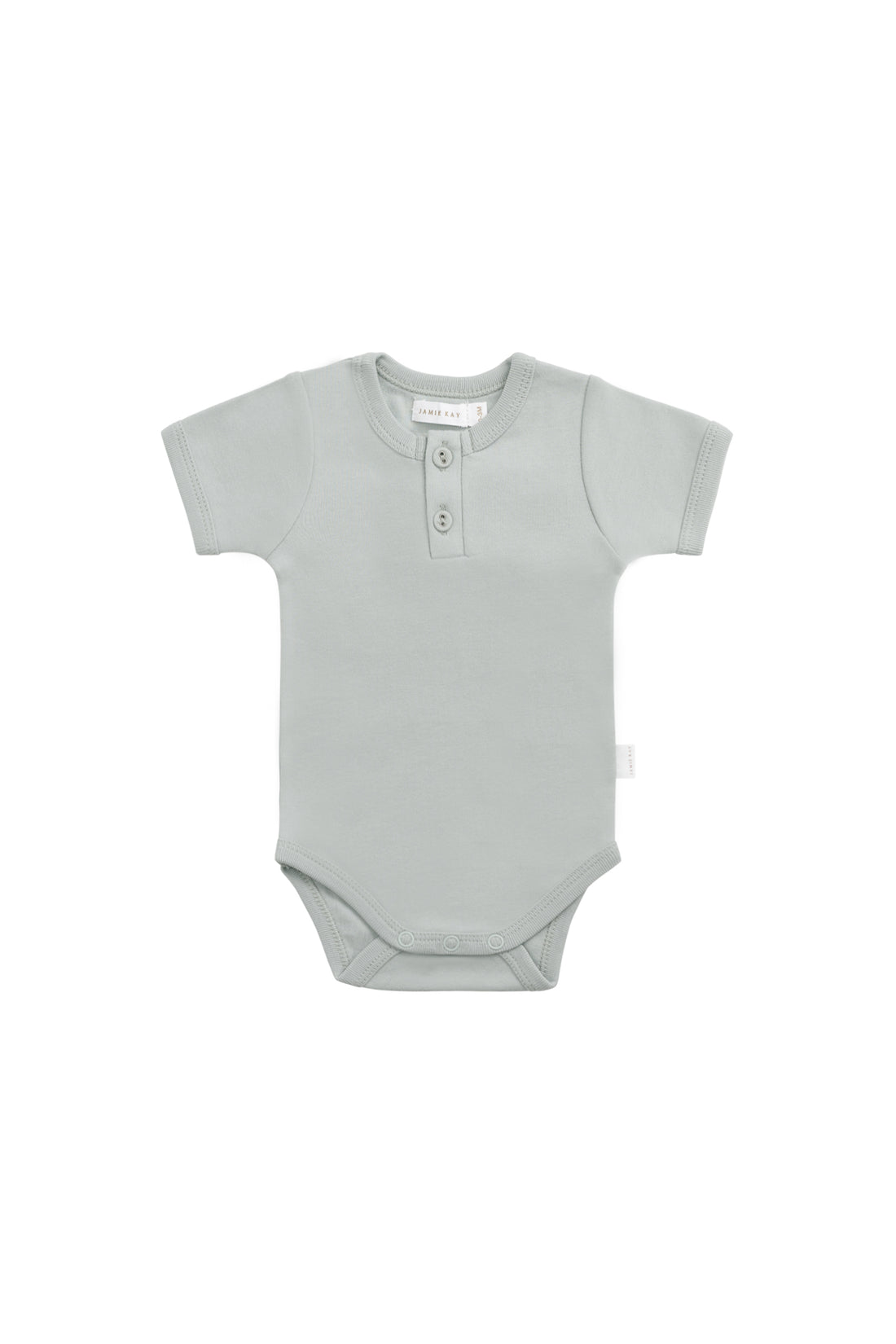 Organic Cotton Darcy Tee Bodysuit - Lake Childrens Bodysuit from Jamie Kay NZ