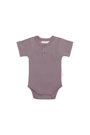 Organic Cotton Darcy Tee Bodysuit - Twilight Childrens Bodysuit from Jamie Kay NZ