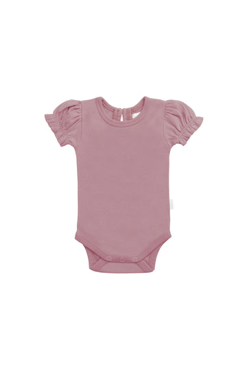 Organic Cotton Elly Bodysuit - Lillium Childrens Bodysuit from Jamie Kay NZ