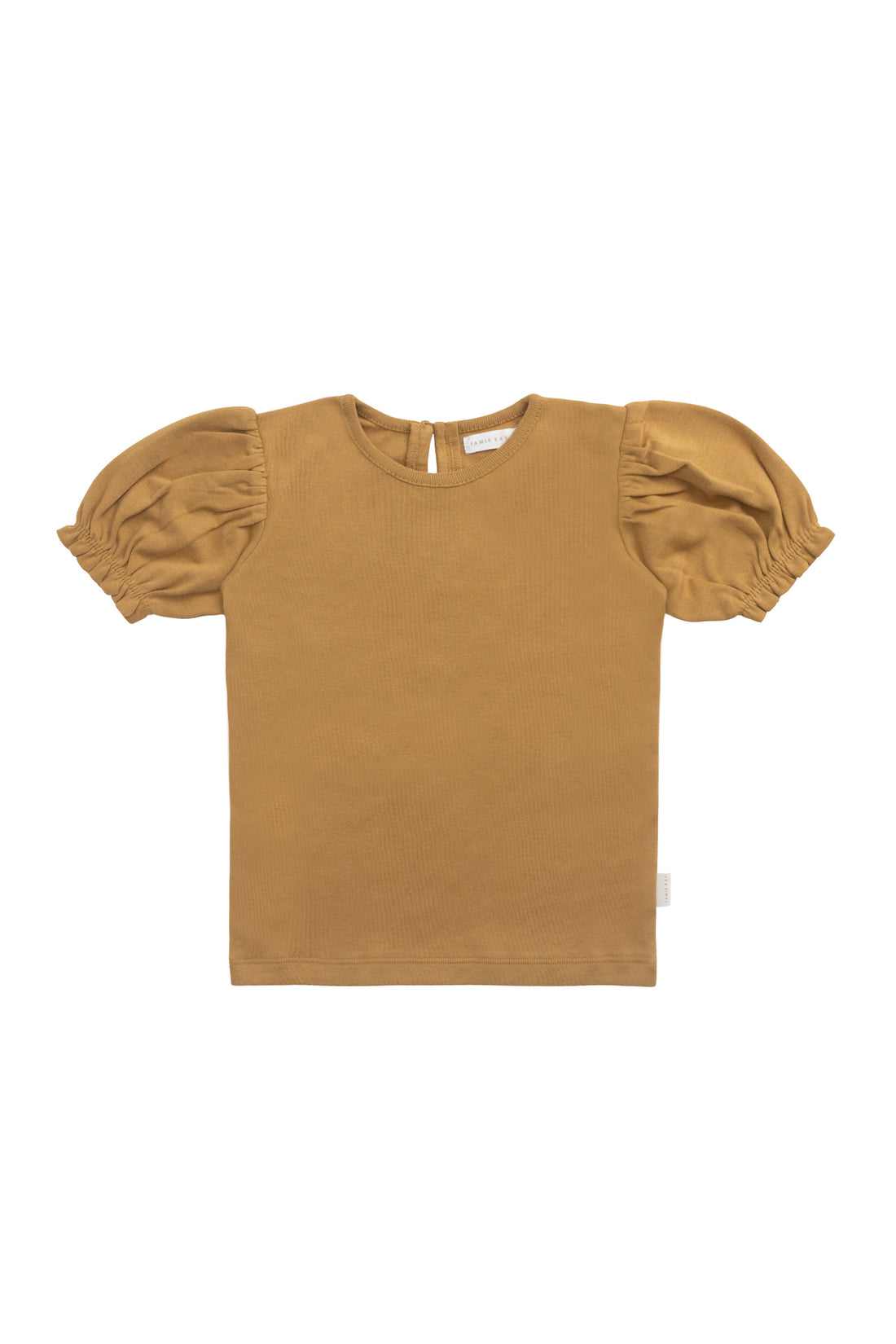 Organic Cotton Elly Top - Golden Childrens Top from Jamie Kay NZ