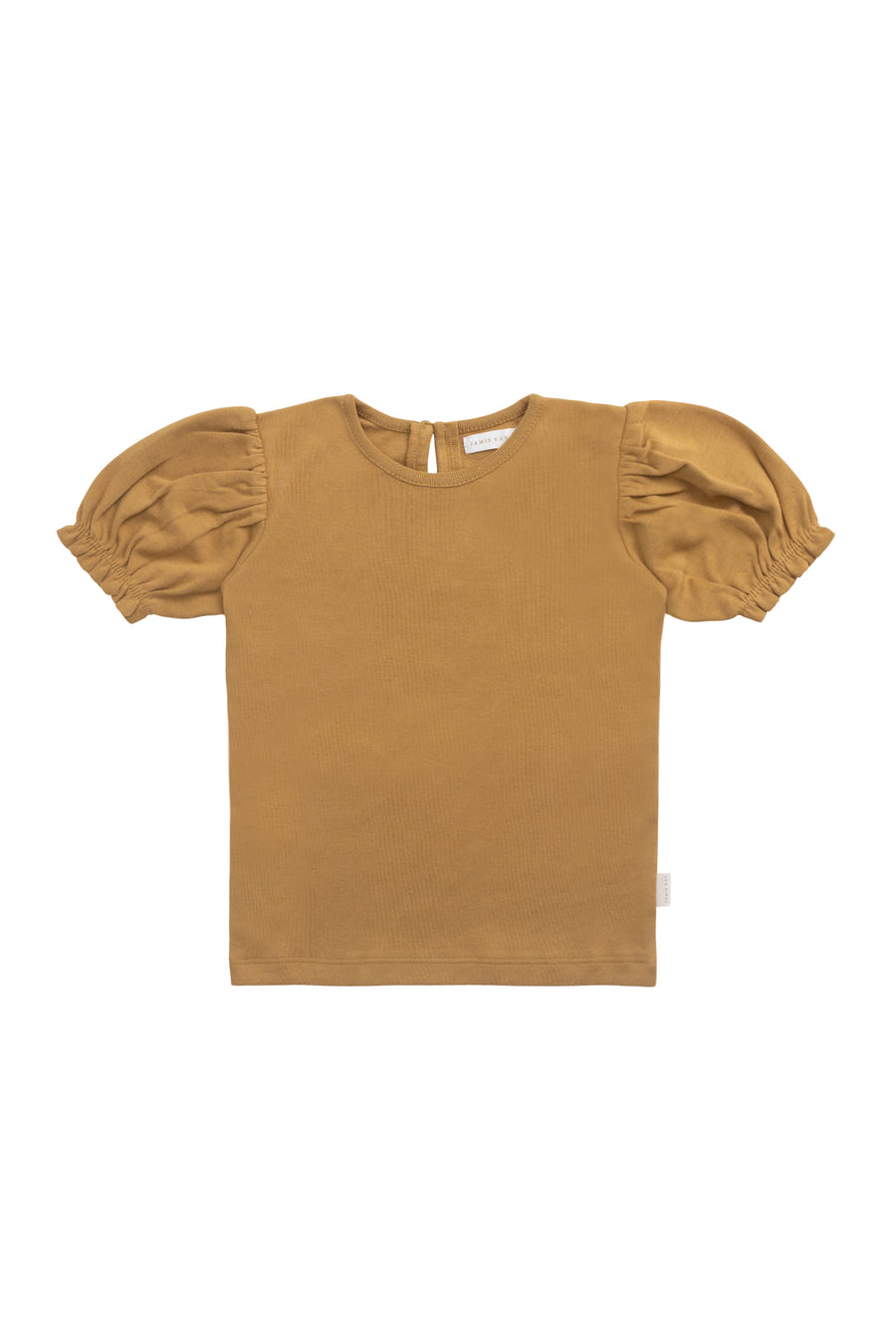 Organic Cotton Elly Top - Golden Childrens Top from Jamie Kay NZ