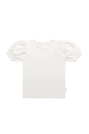 Organic Cotton Elly Top - Milk Childrens Top from Jamie Kay NZ