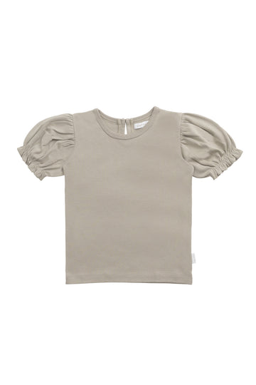 Organic Cotton Elly Top - Sage Childrens Top from Jamie Kay NZ